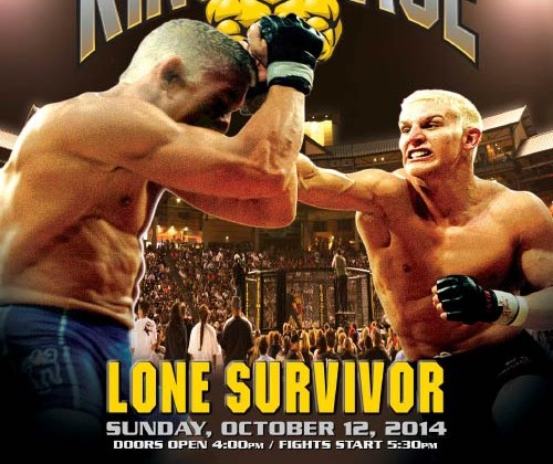 King of the Cage Presents “Lone Survivor” at The Meadows Casino on October 12th