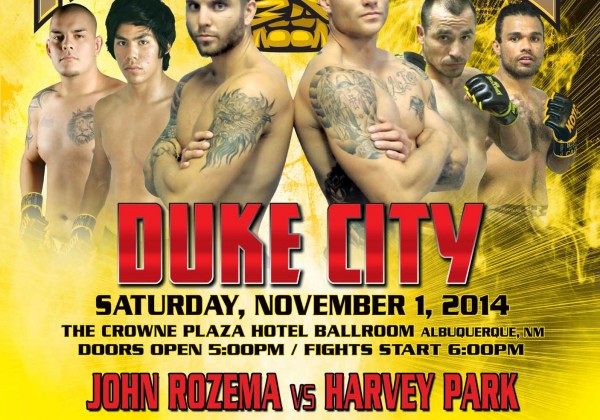 King of the Cage Returns to Albuquerque, New Mexico on November 1st for “Duke City”